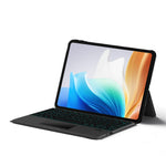 For Oppo Pad Air 2 Leather Case + Bluetooth-compatible Keyboard with Backlight Trackpad