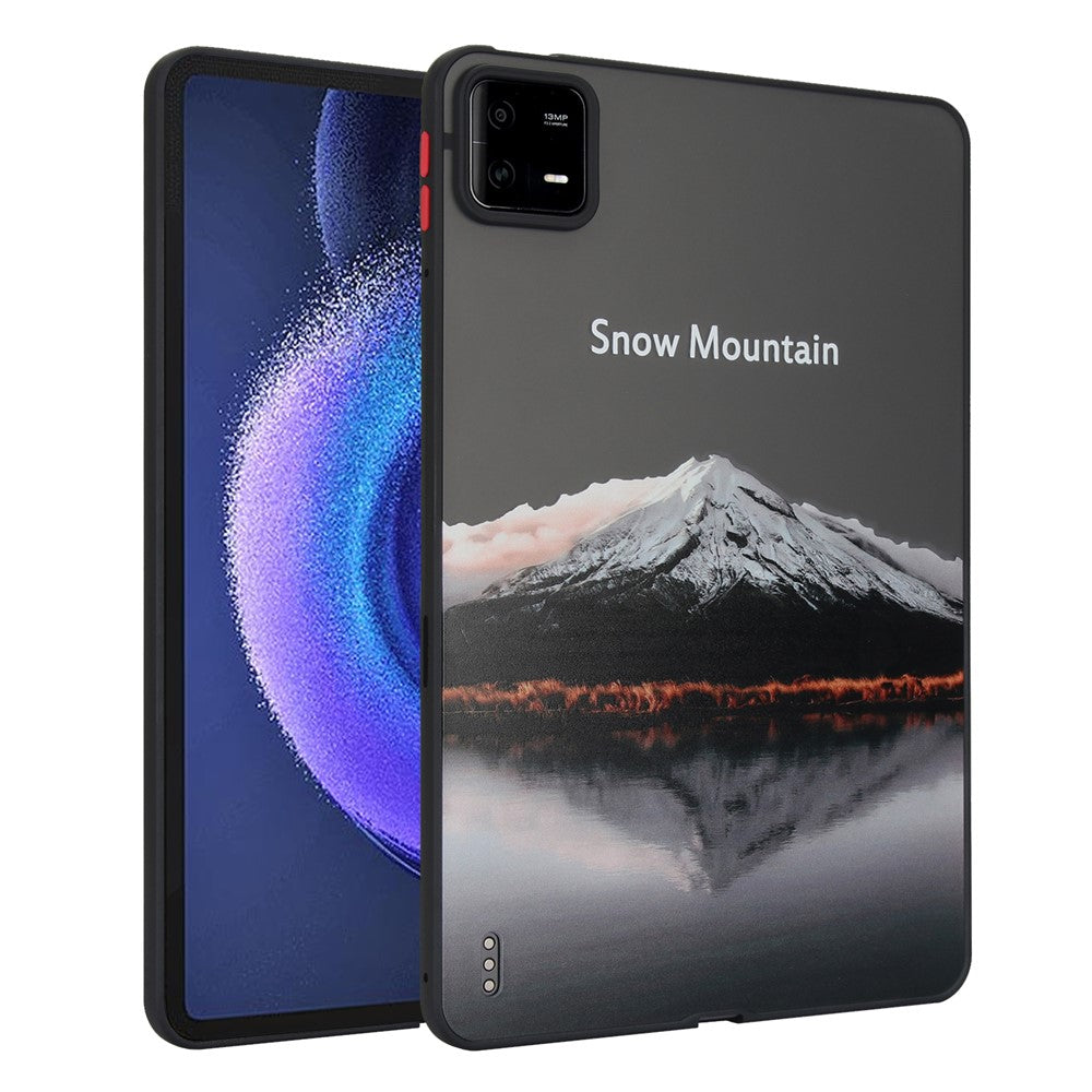 Xiaomi Pad 6 / Pad 6 Pro stötsäkert surfplattefodral med mönster och landskapsmönster