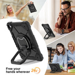 C3 for iPad Pro 9.7 inch (2016) / iPad 9.7-inch (2017) / (2018) Tablet Case Cover Handle Kickstand