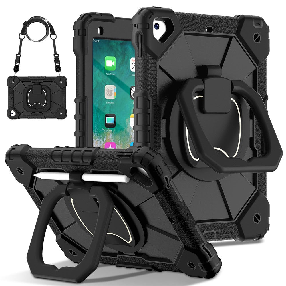 C3 for iPad Pro 9.7 inch (2016) / iPad 9.7-inch (2017) / (2018) Tablet Case Cover Handle Kickstand