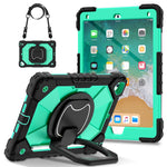 C3 for iPad Pro 9.7 inch (2016) / iPad 9.7-inch (2017) / (2018) Tablet Case Cover Handle Kickstand