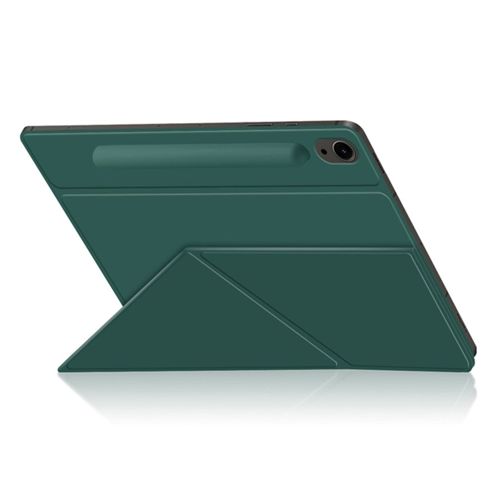 For Samsung Galaxy Tab S10 FE / S9 FE / S9 Case Magnetic V-Fold Stand Tablet Cover with Auto Sleep  /  Wake