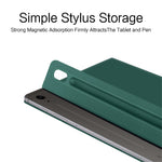 For Samsung Galaxy Tab S10 FE / S9 FE / S9 Case Magnetic V-Fold Stand Tablet Cover with Auto Sleep  /  Wake