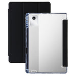 For Lenovo Tab M11 / Xiaoxin Pad 11 2024 Case TPU+Acrylic+PU Tablet Cover with Tri-fold Stand