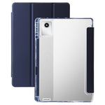For Lenovo Tab M11 / Xiaoxin Pad 11 2024 Case TPU+Acrylic+PU Tablet Cover with Tri-fold Stand
