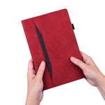 Til Samsung Galaxy Tab S9 FE+ Tablet Cover med Kortholder og Stand i Business Læder