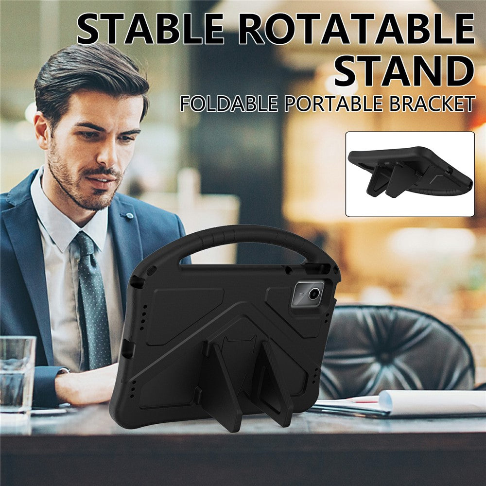 For Lenovo Tab M11 / Xiaoxin Pad 11 2024 Case EVA Tablet Cover with Ergonomic Handle and Foldable Kickstand