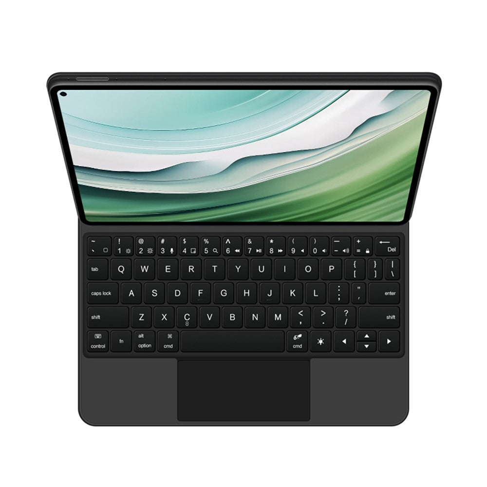 For Huawei MatePad Pro 11 (2024) Magnetic Floating Bluetooth-compatible Keyboard + Leather Tablet Case