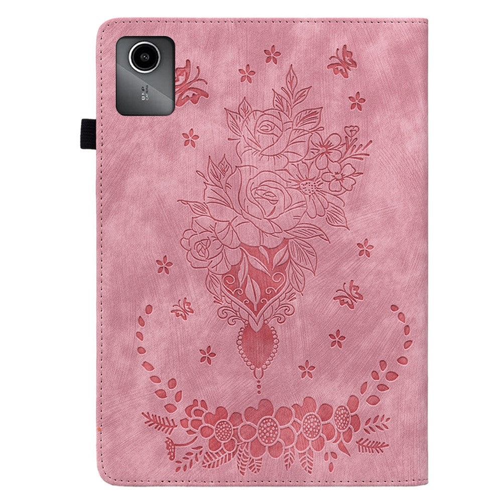 For Lenovo Tab M11 / Xiaoxin Pad 11 2024 Case Card Holder Stand PU Leather Tablet Cover