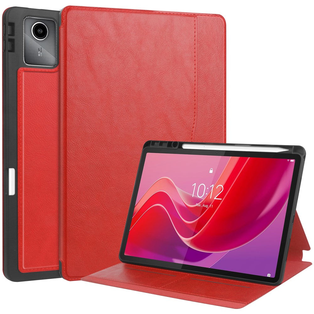 For Lenovo Tab M11 / Xiaoxin Pad 11 2024 Case Shockproof Leather Auto Wake  /  Sleep Tablet Stand Cover