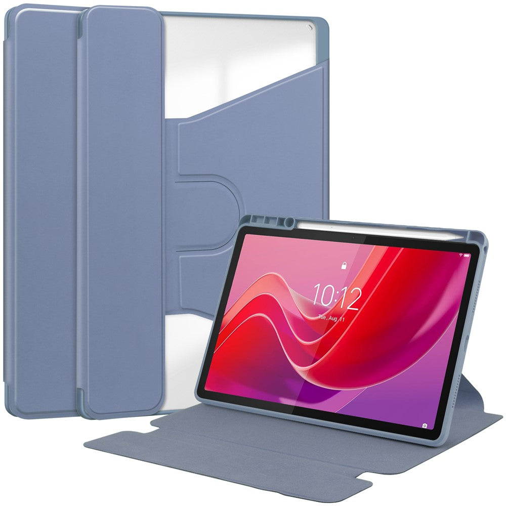 For Lenovo Idea Tab / Tab M11 / Xiaoxin Pad 11 2024 Tablet Case 360-Degree Rotating Stand Anti-fall Cover (without Keyboard)