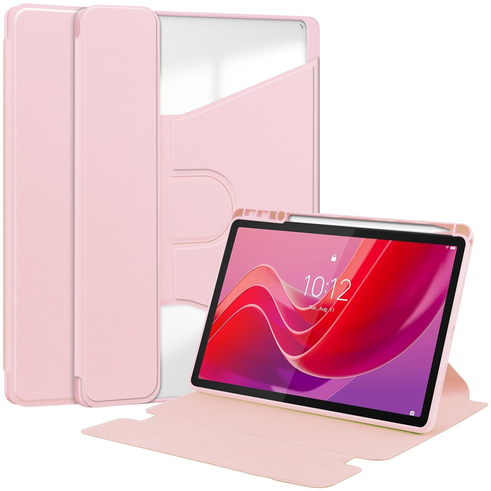 For Lenovo Idea Tab / Tab M11 / Xiaoxin Pad 11 2024 Tablet Case 360-Degree Rotating Stand Anti-fall Cover (without Keyboard)