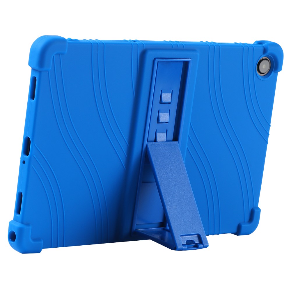 For Samsung Galaxy Tab S9 / S10 FE / S9 FE Tablet Cover Adjustable Kickstand Anti-Drop Silicone Case