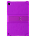 For Samsung Galaxy Tab S9 / S10 FE / S9 FE Tablet Cover Adjustable Kickstand Anti-Drop Silicone Case