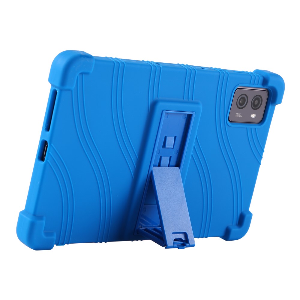 For Lenovo Legion Y700 (2023) Silicone Case Four Corners Protective Kickstand Cover