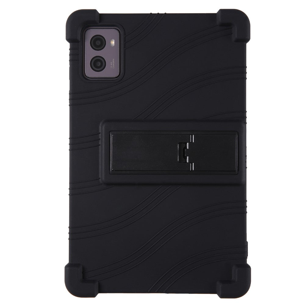 For Lenovo Legion Y700 (2023) Silicone Case Four Corners Protective Kickstand Cover