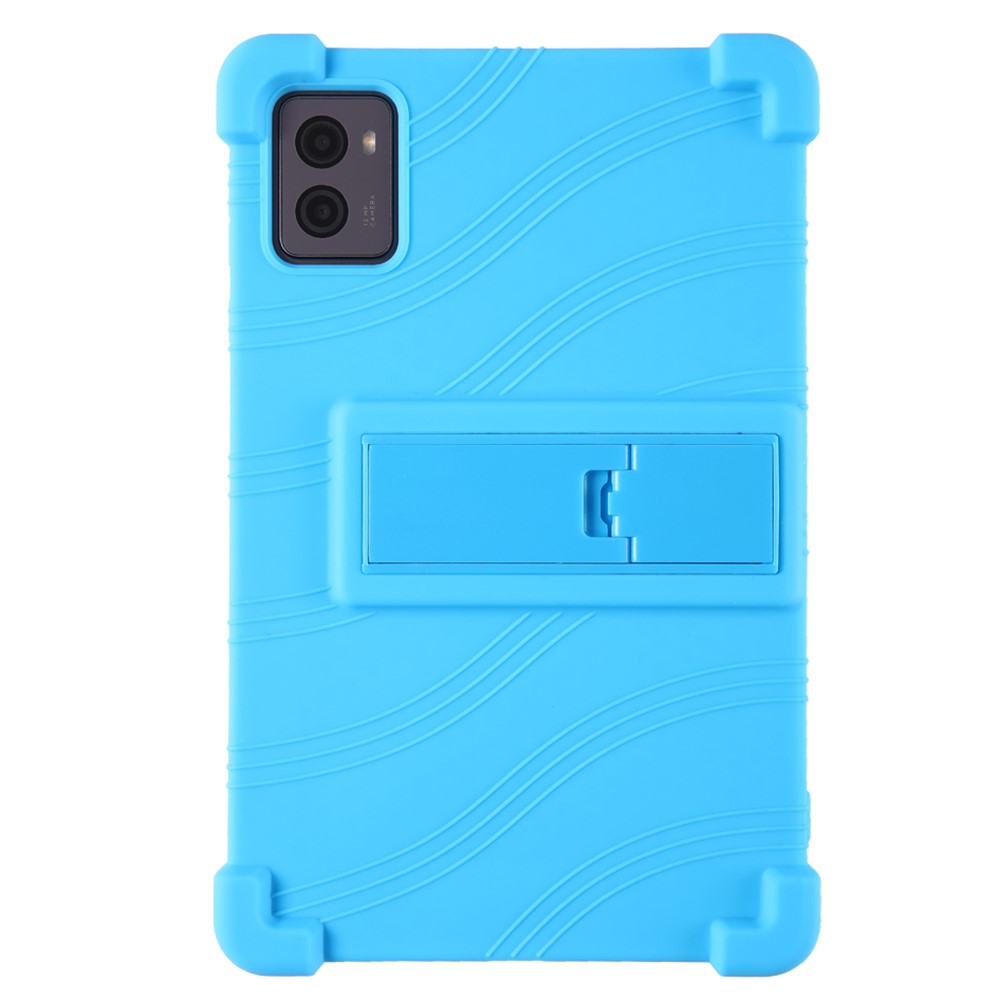 For Lenovo Legion Y700 (2023) Silicone Case Four Corners Protective Kickstand Cover