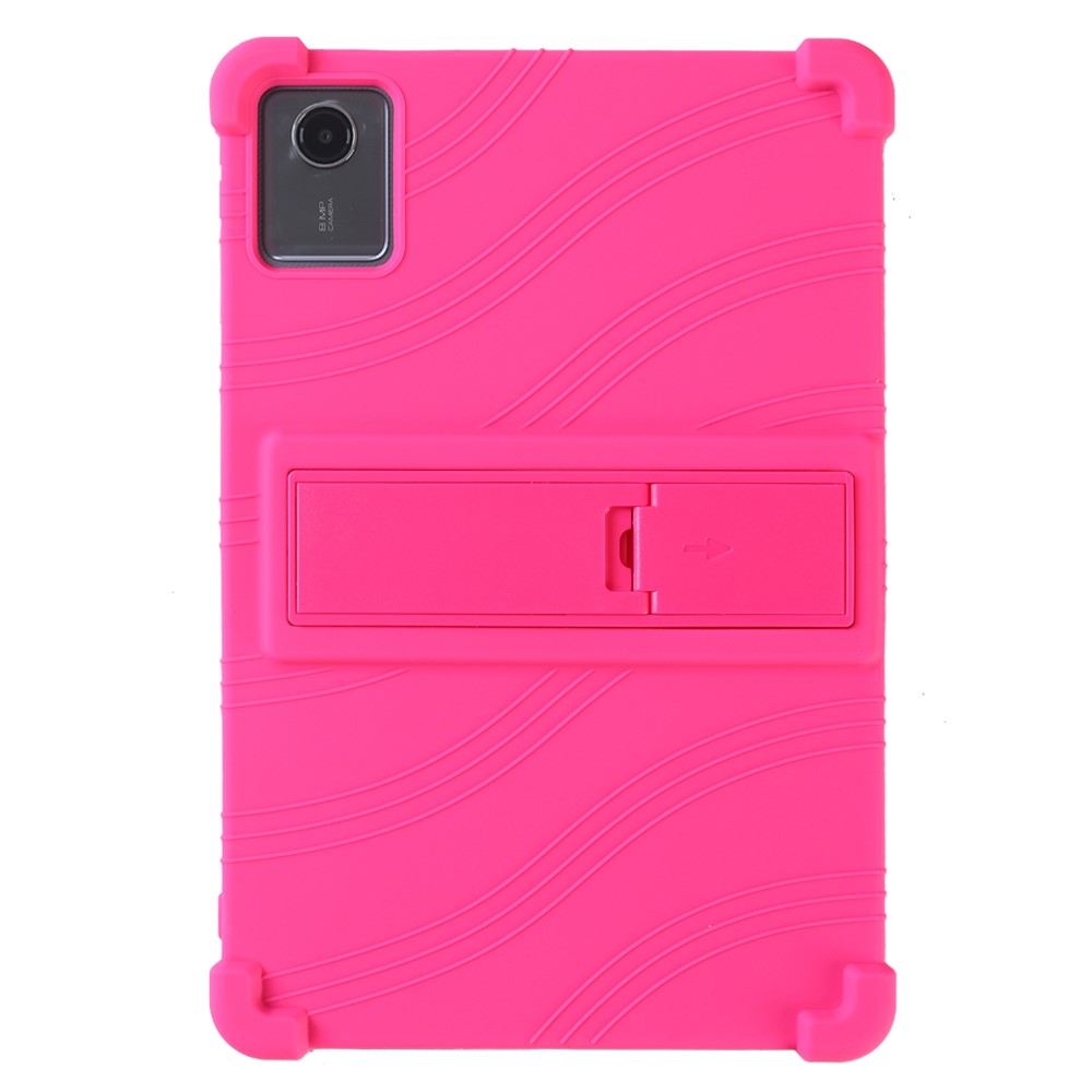 For Lenovo Tab M11 / Xiaoxin Pad 11 2024 Kickstand Case Reinforced Corners Silicone Cover
