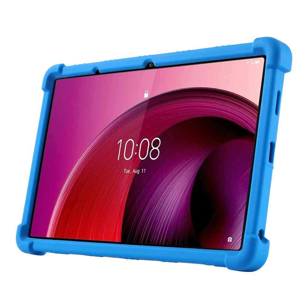 Lenovo Tab M10 5G Silikonskyddsskal Hopfällbart Stöd Surfplatta Fallskyddande Fodral