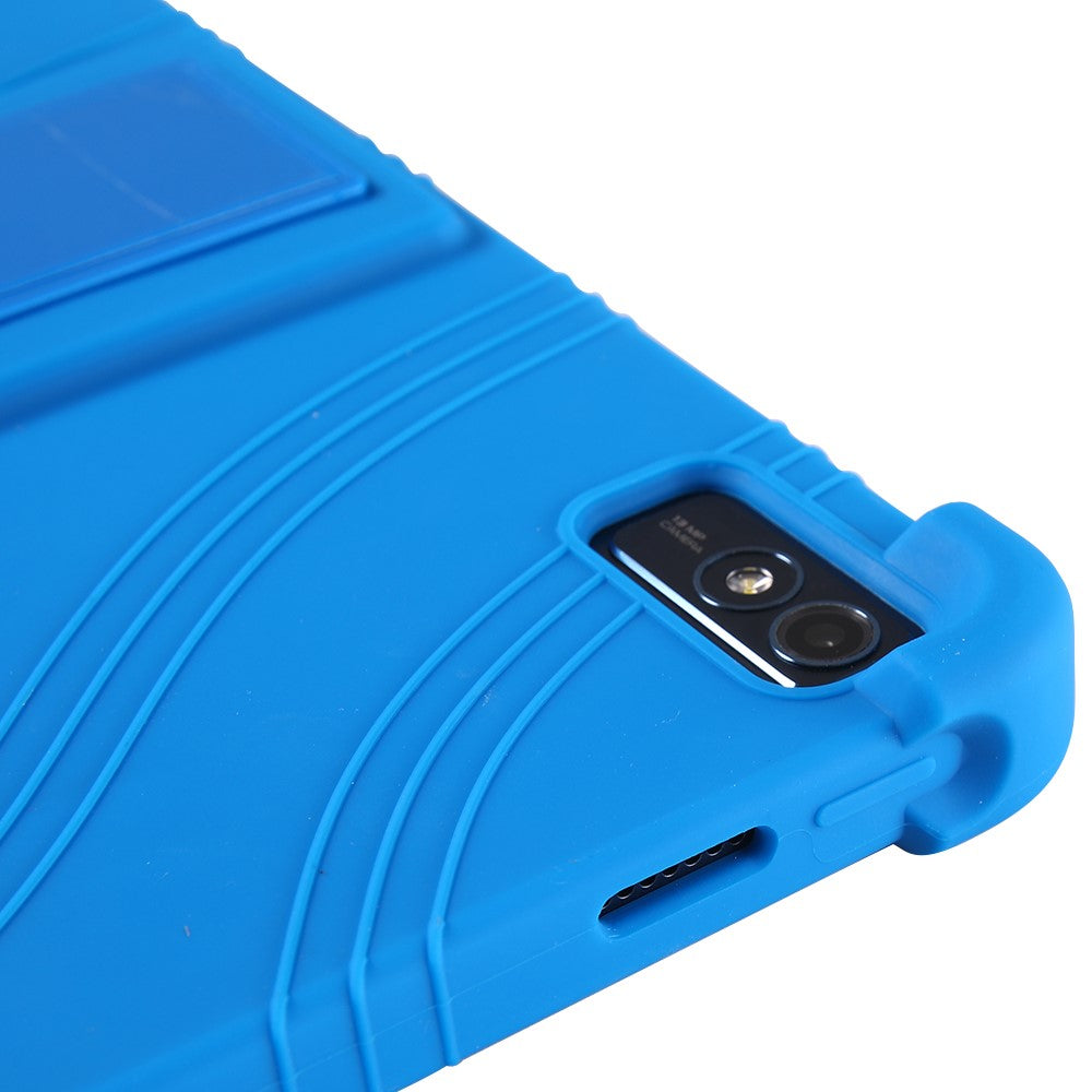 Lenovo Tab M10 5G Silikonskyddsskal Hopfällbart Stöd Surfplatta Fallskyddande Fodral