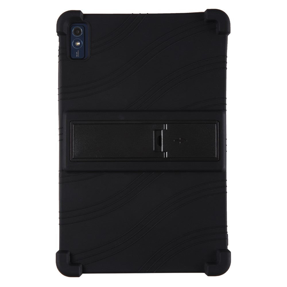 Lenovo Tab M10 5G Silikonskyddsskal Hopfällbart Stöd Surfplatta Fallskyddande Fodral