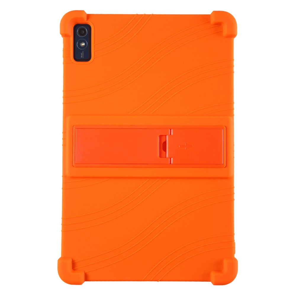 Lenovo Tab M10 5G Silikonskyddsskal Hopfällbart Stöd Surfplatta Fallskyddande Fodral