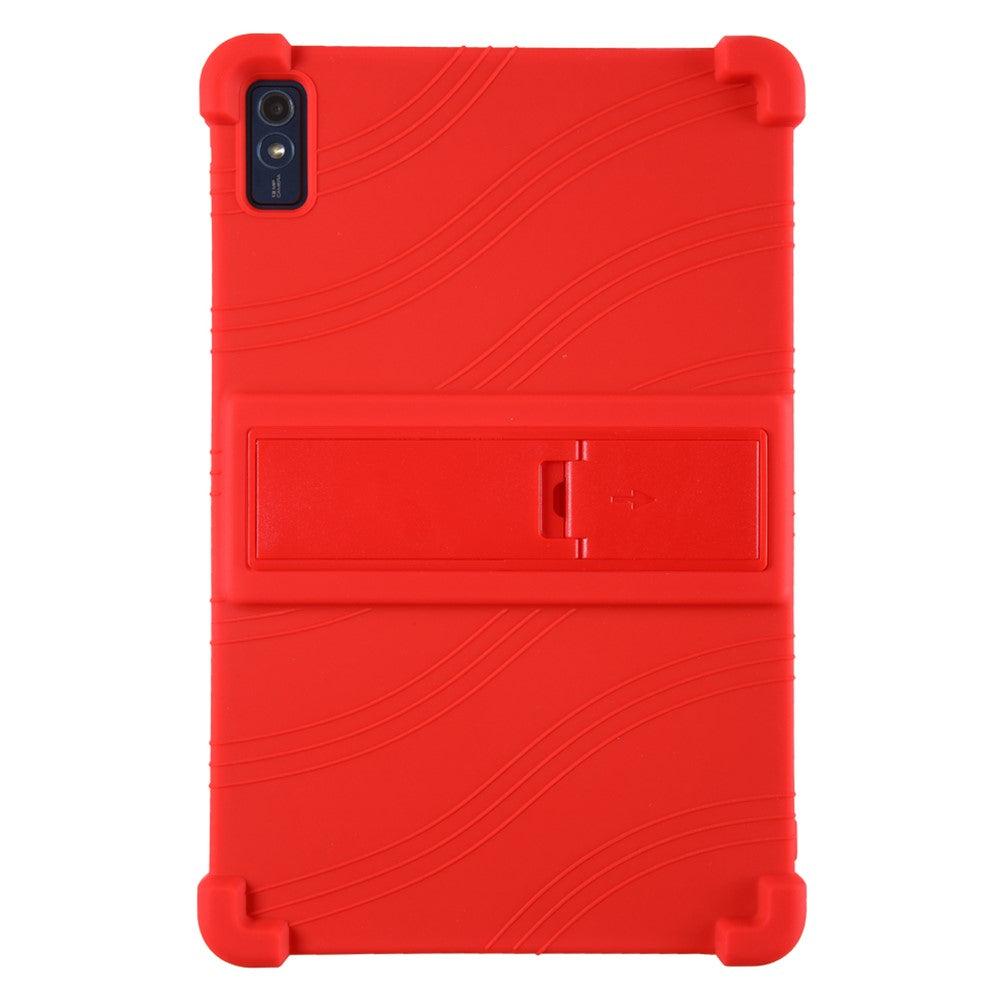 Lenovo Tab M10 5G Silikonskyddsskal Hopfällbart Stöd Surfplatta Fallskyddande Fodral