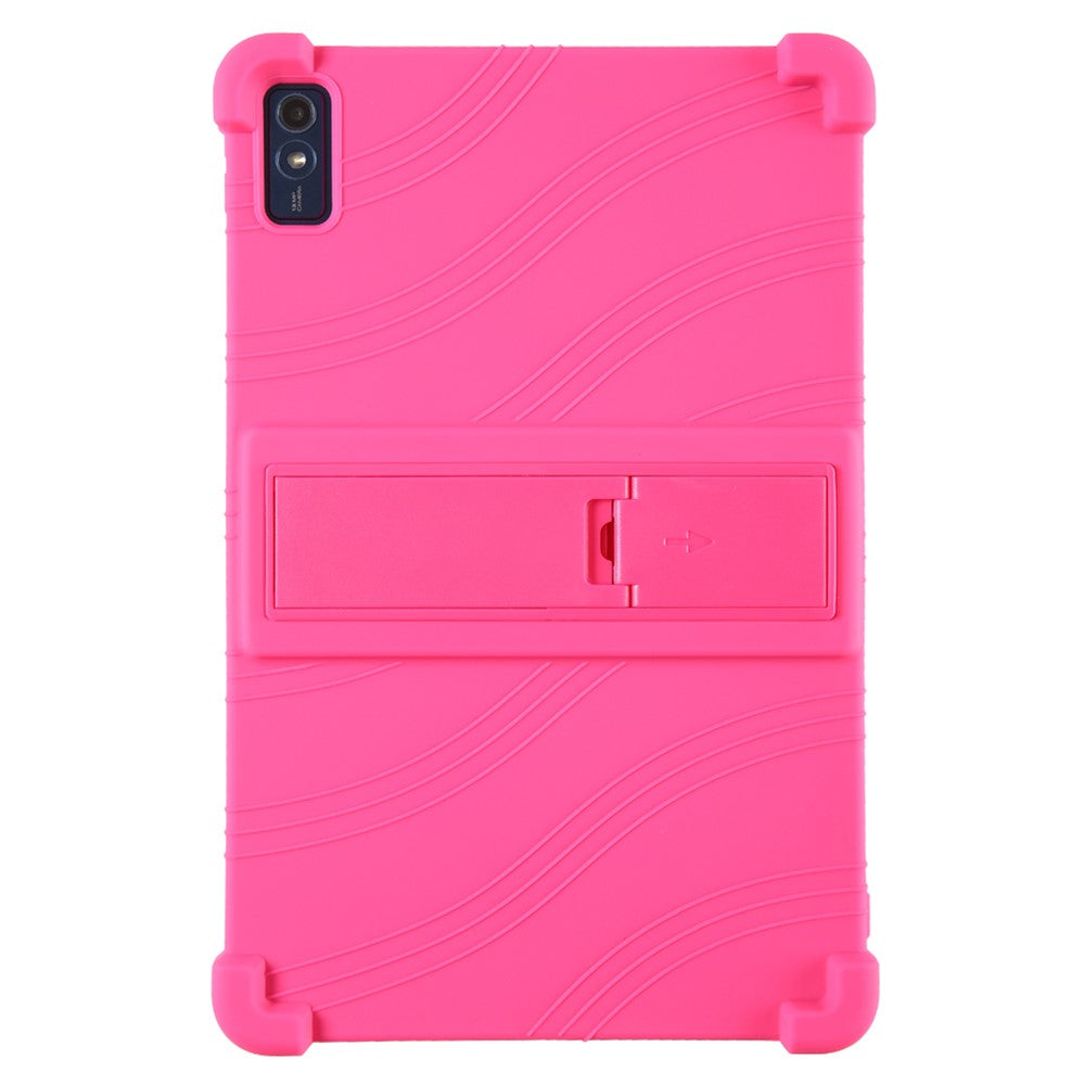 Lenovo Tab M10 5G Silikonskyddsskal Hopfällbart Stöd Surfplatta Fallskyddande Fodral