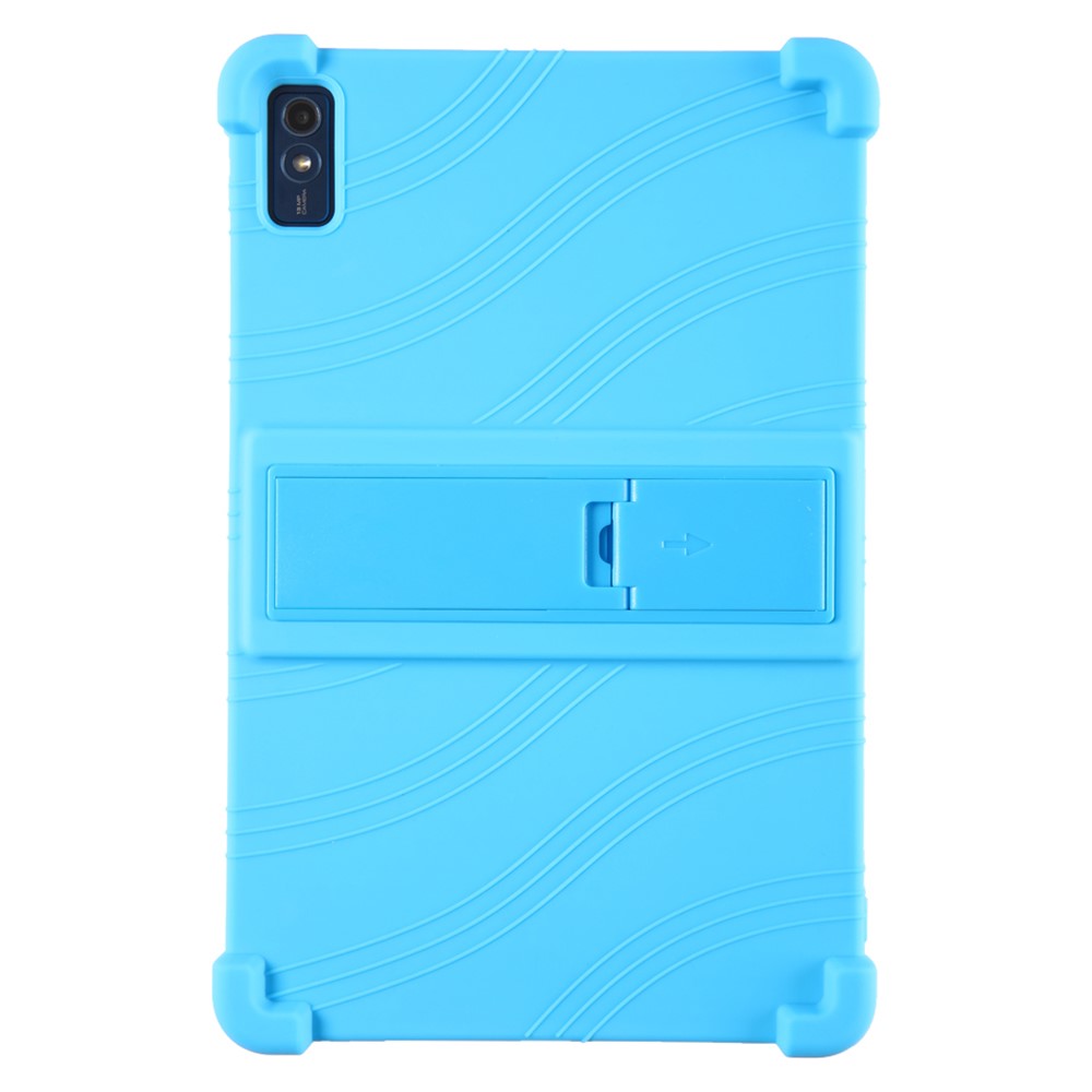 Lenovo Tab M10 5G Silikonskyddsskal Hopfällbart Stöd Surfplatta Fallskyddande Fodral
