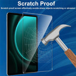 For Samsung Galaxy Tab S10 FE / Tab S10 Lite / S10 FE / S9 FE Case Clear TPU Tablet Cover + 2Pcs Tempered Glass Screen Protector