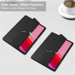 For Lenovo Tab M11 / Xiaoxin Pad 11 2024 Case Anti-Scratch PU+TPU+Acrylic Tablet Cover with Pen Slot