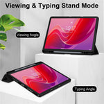For Lenovo Tab M11 / Xiaoxin Pad 11 2024 Case Anti-Scratch PU+TPU+Acrylic Tablet Cover with Pen Slot
