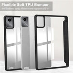 For Lenovo Tab M11 / Xiaoxin Pad 11 2024 Case Anti-Scratch PU+TPU+Acrylic Tablet Cover with Pen Slot