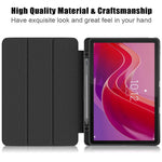 For Lenovo Tab M11 / Xiaoxin Pad 11 2024 330 Case Full-Body Tri-fold Stand Pattern Tablet Smart Cover