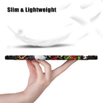 For Lenovo Tab M11 / Xiaoxin Pad 11 2024 330 Case Full-Body Tri-fold Stand Pattern Tablet Smart Cover