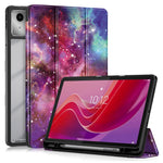 For Lenovo Tab M11 / Xiaoxin Pad 11 2024 330 Case Full-Body Tri-fold Stand Pattern Tablet Smart Cover