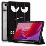 For Lenovo Tab M11 / Xiaoxin Pad 11 2024 330 Case Full-Body Tri-fold Stand Pattern Tablet Smart Cover