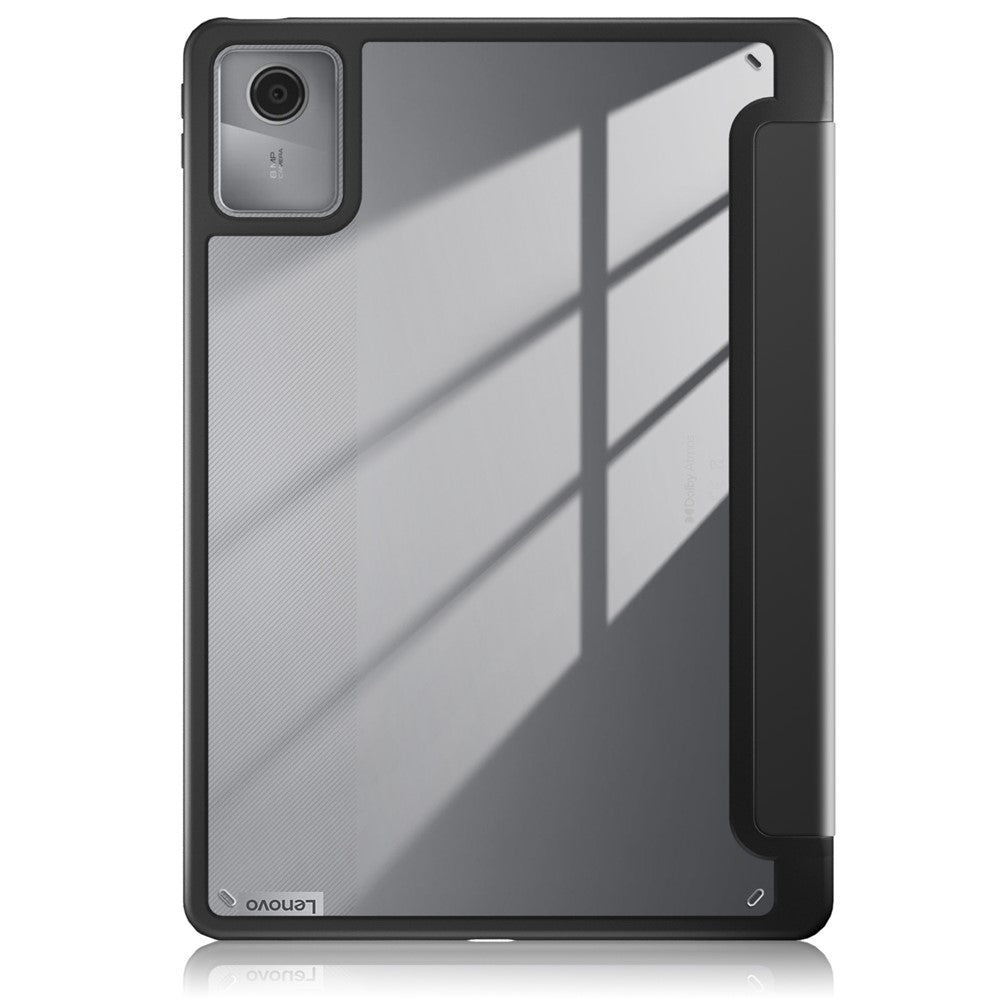 For Lenovo Tab M11 / Xiaoxin Pad 11 2024 330 Case Skin-Touch Tri-fold Stand Tablet Smart Cover