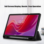 For Lenovo Tab M11 / Xiaoxin Pad 11 2024 330 Case Skin-Touch Tri-fold Stand Tablet Smart Cover