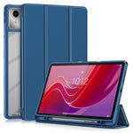 For Lenovo Tab M11 / Xiaoxin Pad 11 2024 330 Case Skin-Touch Tri-fold Stand Tablet Smart Cover