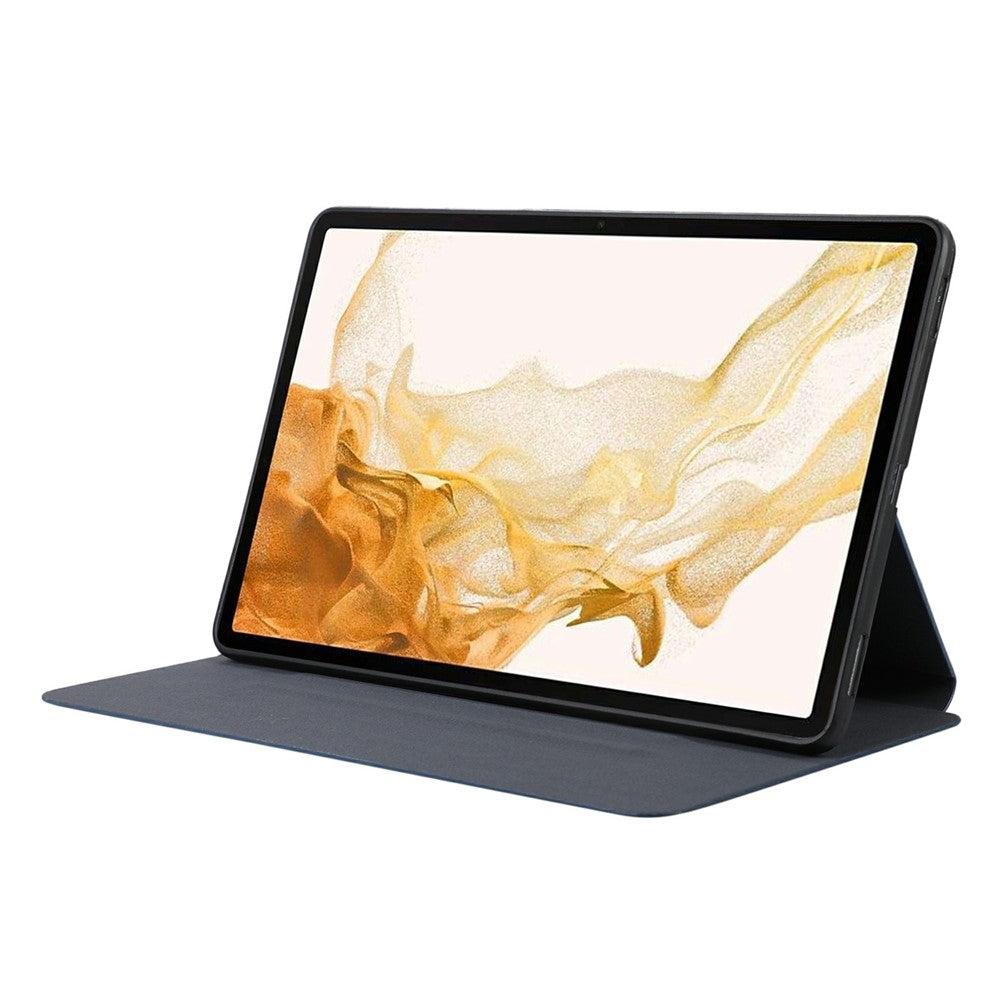 Til Samsung Galaxy Tab S9+ / Tab S9 FE+ Stand Cover Minimalistisk Læder Tablet Cover