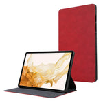 Til Samsung Galaxy Tab S9+ / Tab S9 FE+ Stand Cover Minimalistisk Læder Tablet Cover