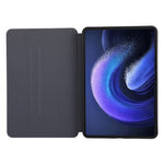 Xiaomi Pad 6 Läderfodral Hopfällbart Stativ Innermjukt TPU Surfplattafodral