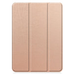 For Oppo Pad Go / Pad Air 2 Case PC+Leather Auto Wake Sleep Protective Shell with Tri-fold Stand
