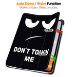 For Oppo Pad Go / Pad Air 2 Tablet Case Trifold Stand Pattern Printing Drop-proof Cover