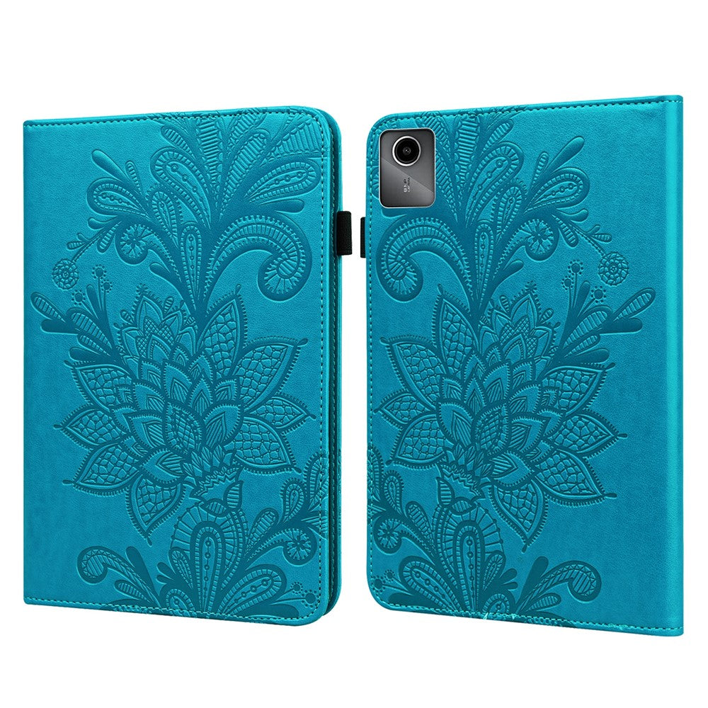 For Lenovo Tab M11 / Xiaoxin Pad 11 2024 Case Leather Tablet Cover with Card Slots Stand