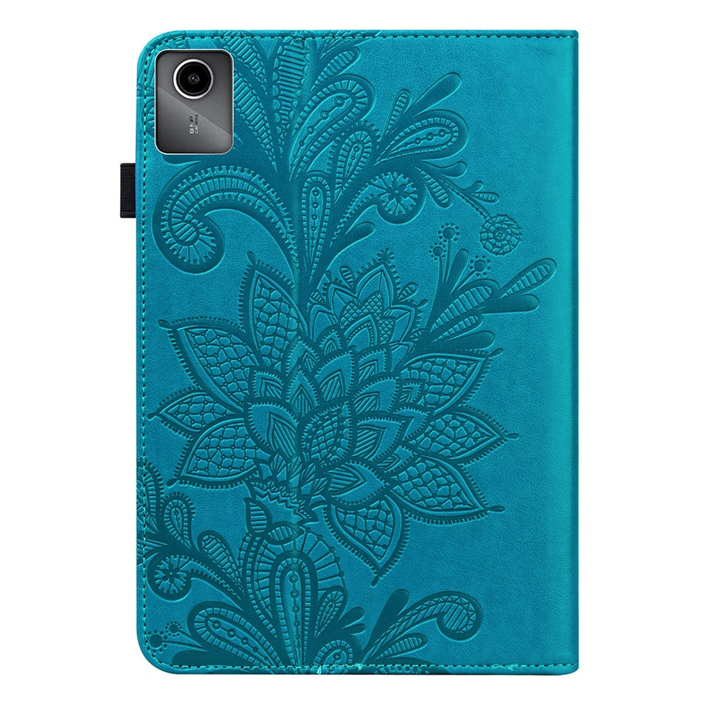 For Lenovo Tab M11 / Xiaoxin Pad 11 2024 Case Leather Tablet Cover with Card Slots Stand
