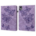 For Lenovo Tab M11 / Xiaoxin Pad 11 2024 Case Card Slots Butterfly Leather Tablet Cover