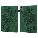 For Lenovo Tab M11 / Xiaoxin Pad 11 2024 Case Card Slots Butterfly Leather Tablet Cover
