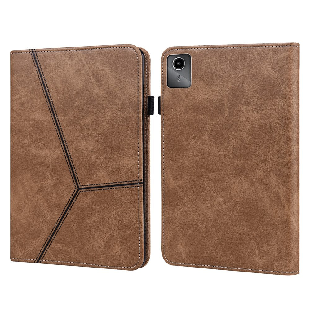 For Lenovo Tab M11 / Xiaoxin Pad 11 2024 Case PU Leather Card Holder Protective Stand Cover
